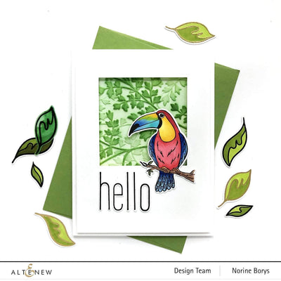 Part A-Glitz Art Craft Co.,LTD Dies Tropical Toucan Die