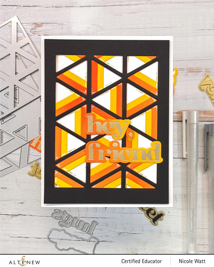 Part A-Glitz Art Craft Co.,LTD Dies Versatile Greetings Die Set