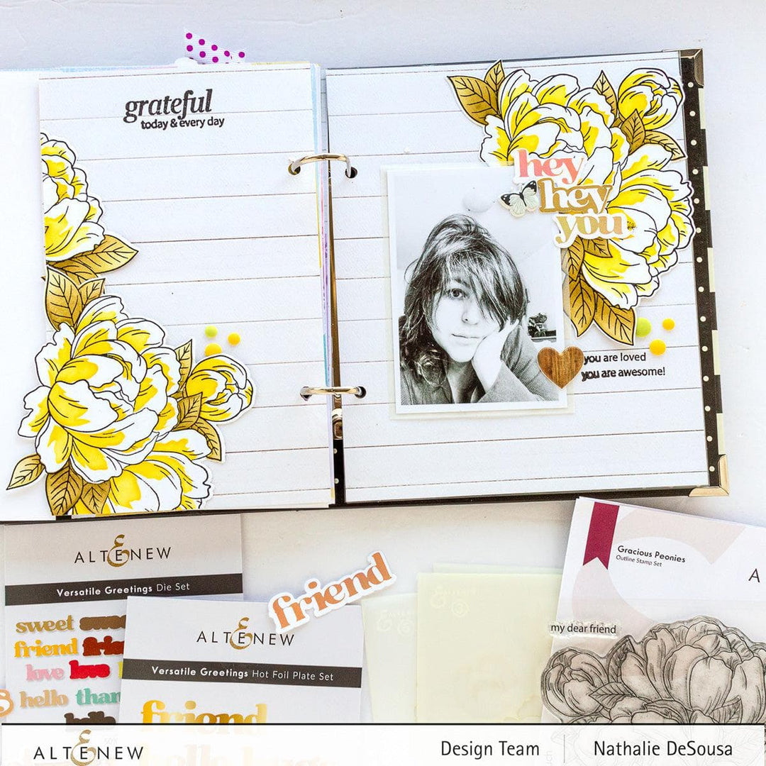 Part A-Glitz Art Craft Co.,LTD Dies Versatile Greetings Die Set