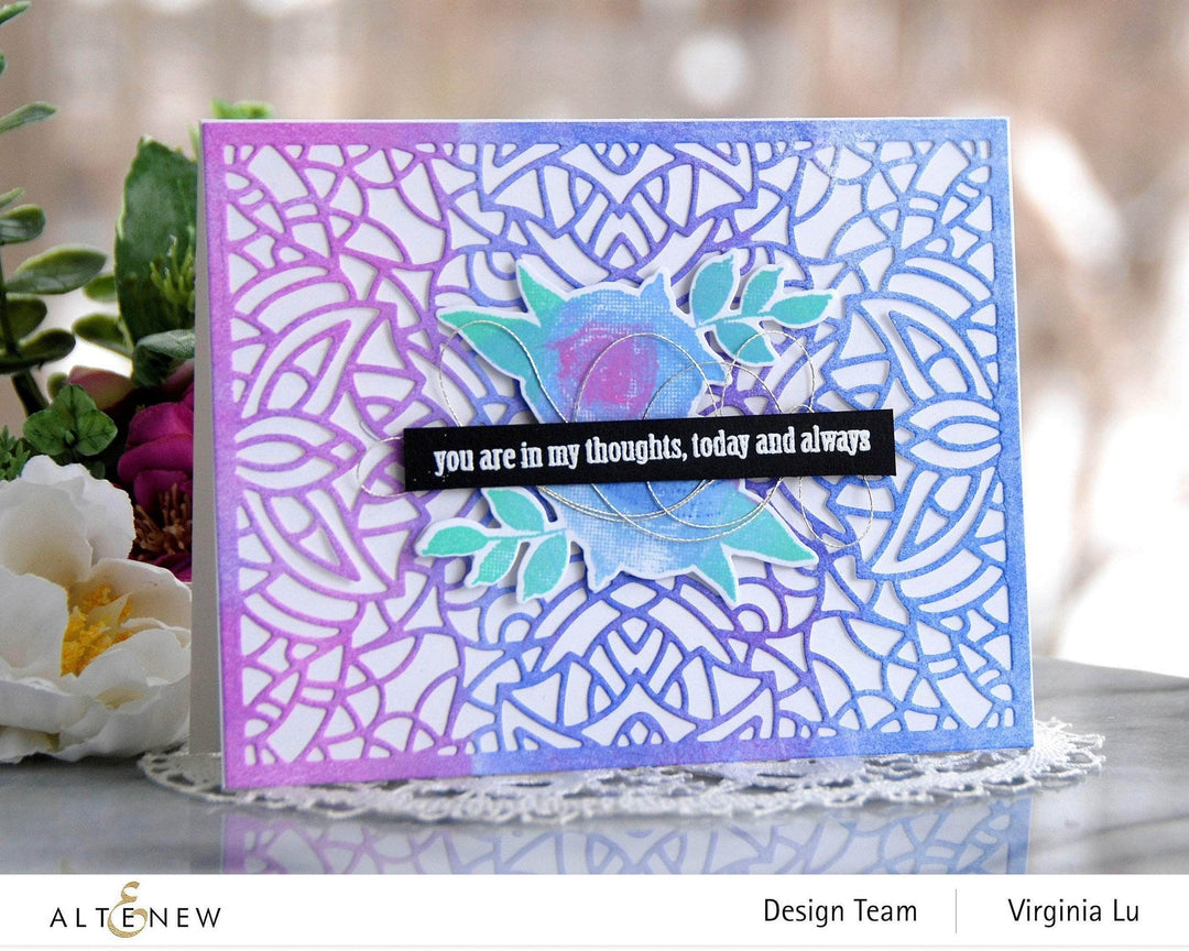 Part A-Glitz Art Craft Co.,LTD Dies Watercolor Halftone Die Set