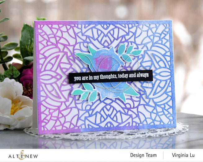 Part A-Glitz Art Craft Co.,LTD Dies Watercolor Halftone Die Set