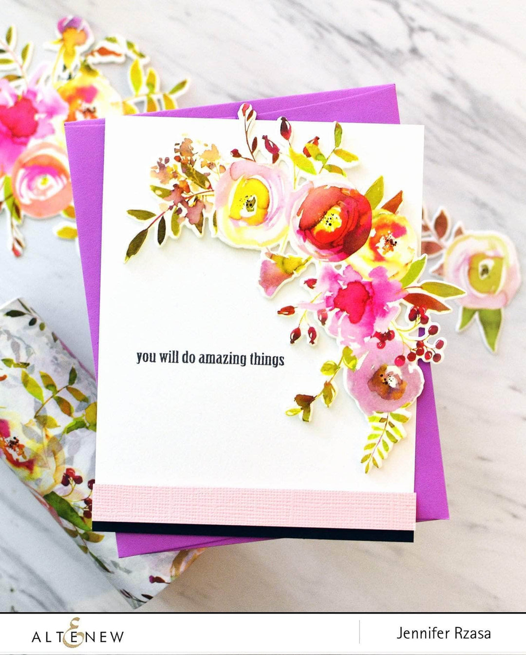 Part A-Glitz Art Craft Co.,LTD Dies Watercolor Halftone Die Set