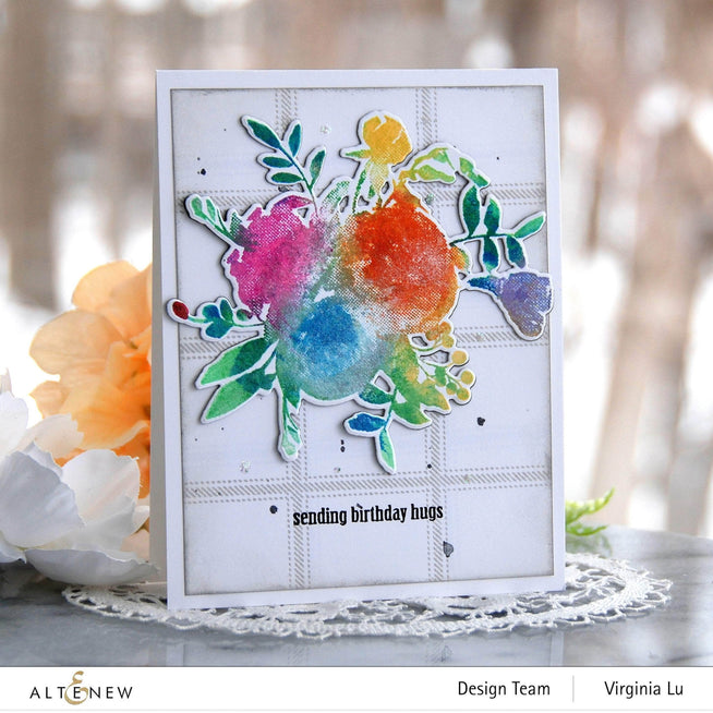 Part A-Glitz Art Craft Co.,LTD Dies Watercolor Halftone Die Set