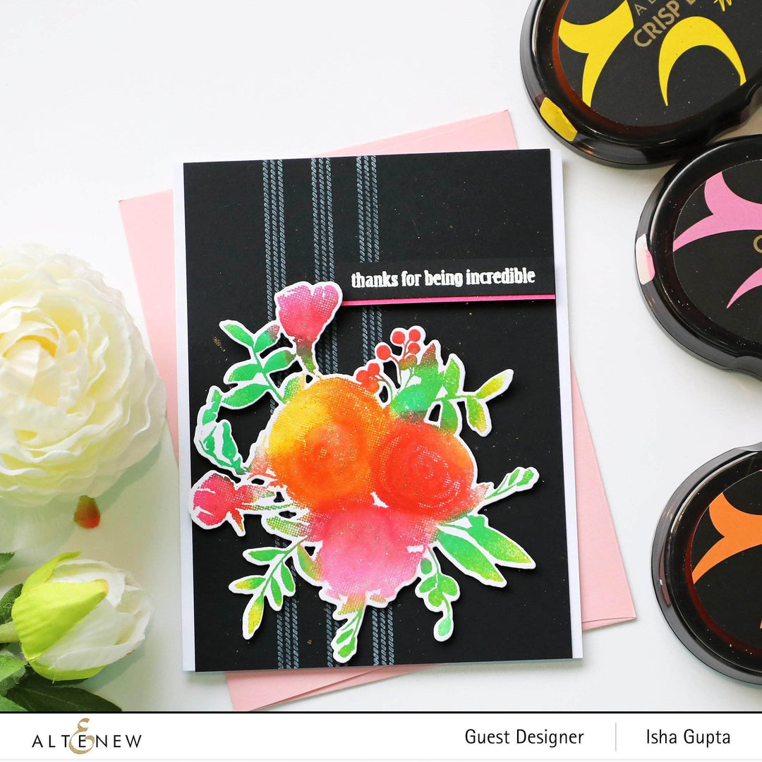 Part A-Glitz Art Craft Co.,LTD Dies Watercolor Halftone Die Set