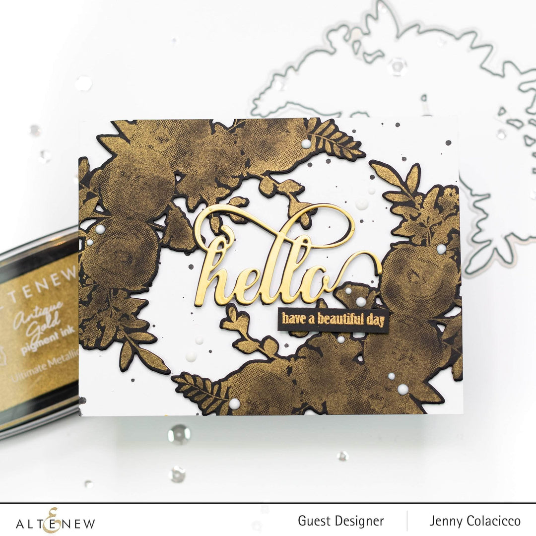 Part A-Glitz Art Craft Co.,LTD Dies Watercolor Halftone Die Set