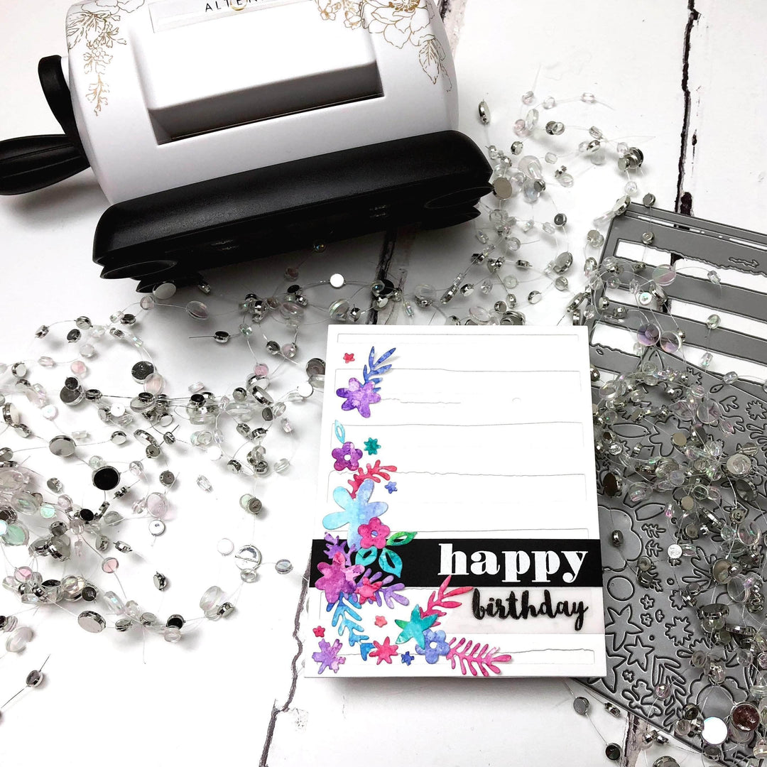 Part A-Glitz Art Craft Co.,LTD Dies Watercolor Stripes Cover Die