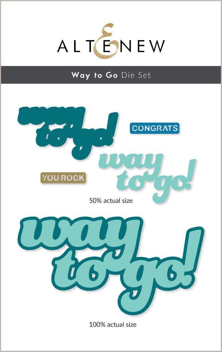 Part A-Glitz Art Craft Co.,LTD Dies Way to Go Die Set