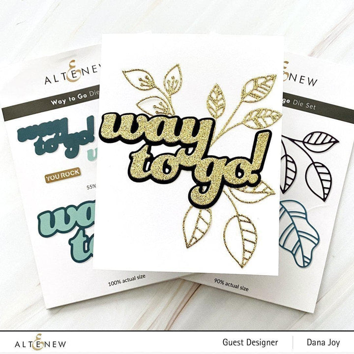 Part A-Glitz Art Craft Co.,LTD Dies Way to Go Die Set