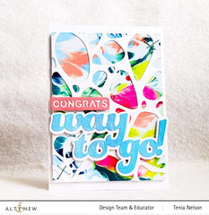 Part A-Glitz Art Craft Co.,LTD Dies Way to Go Die Set