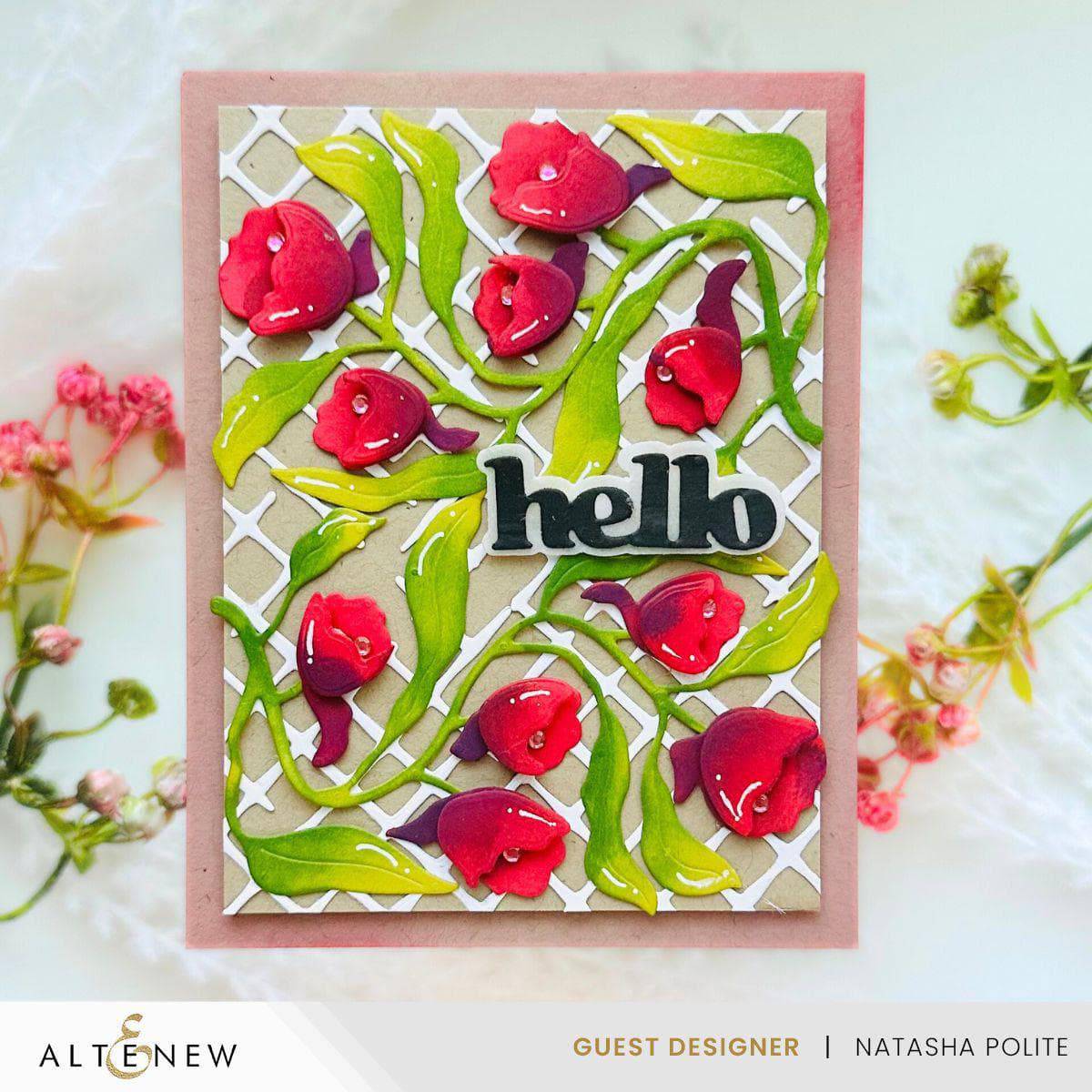 Whimsical Flower Vine Die Set | Altenew