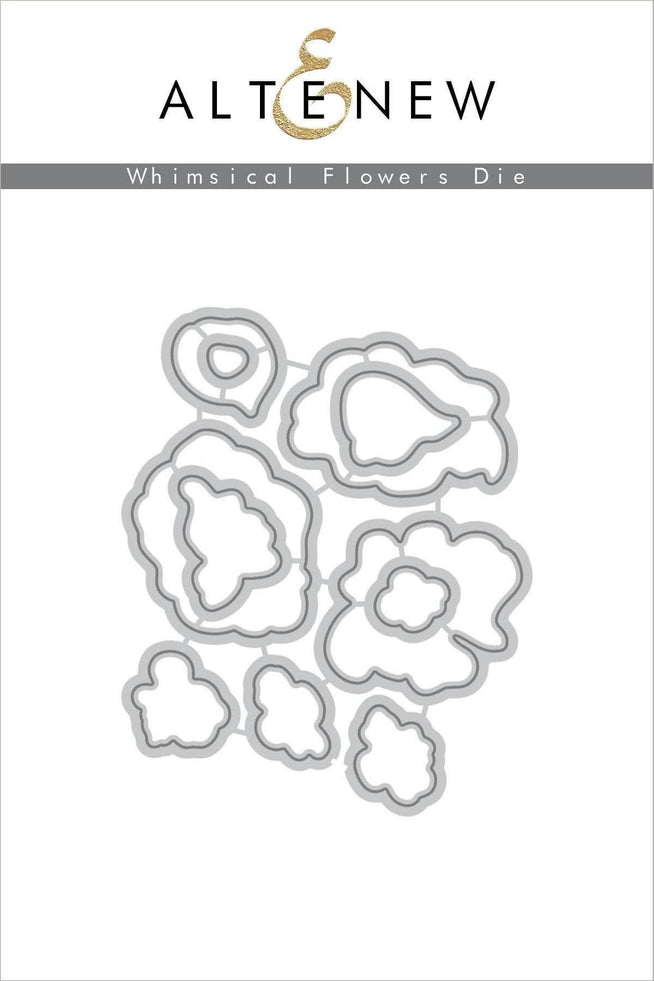 Part A-Glitz Art Craft Co.,LTD Dies Whimsical Flowers Die Set