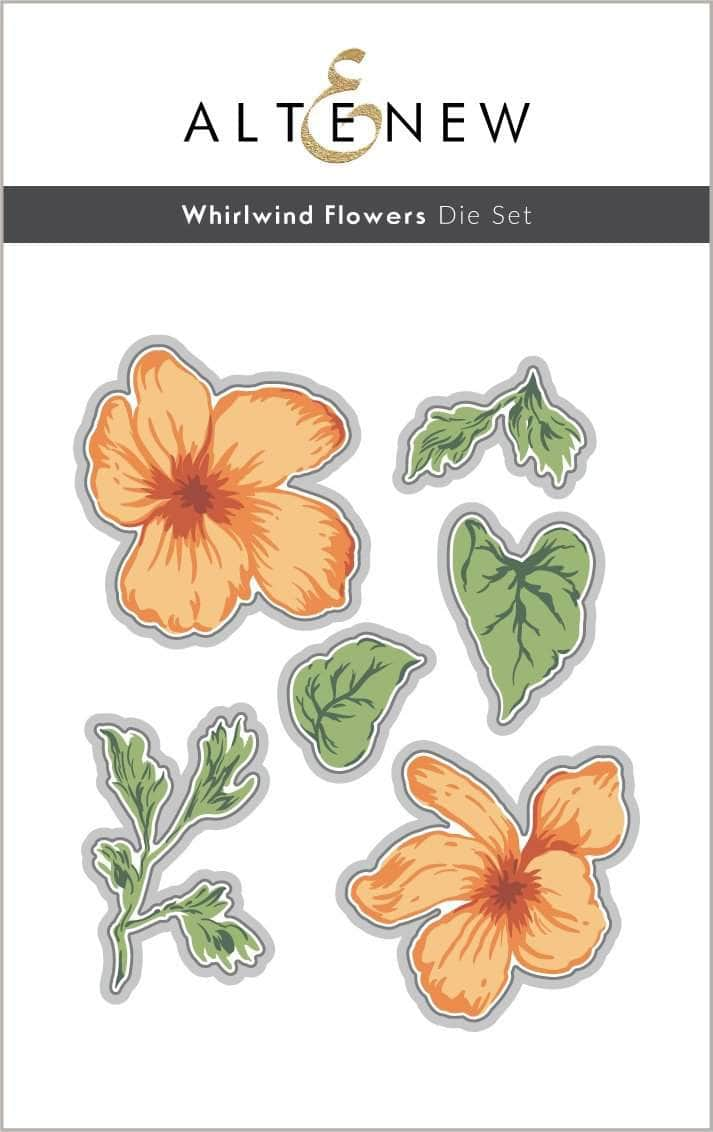 Part A-Glitz Art Craft Co.,LTD Dies Whirlwind Flowers Die Set