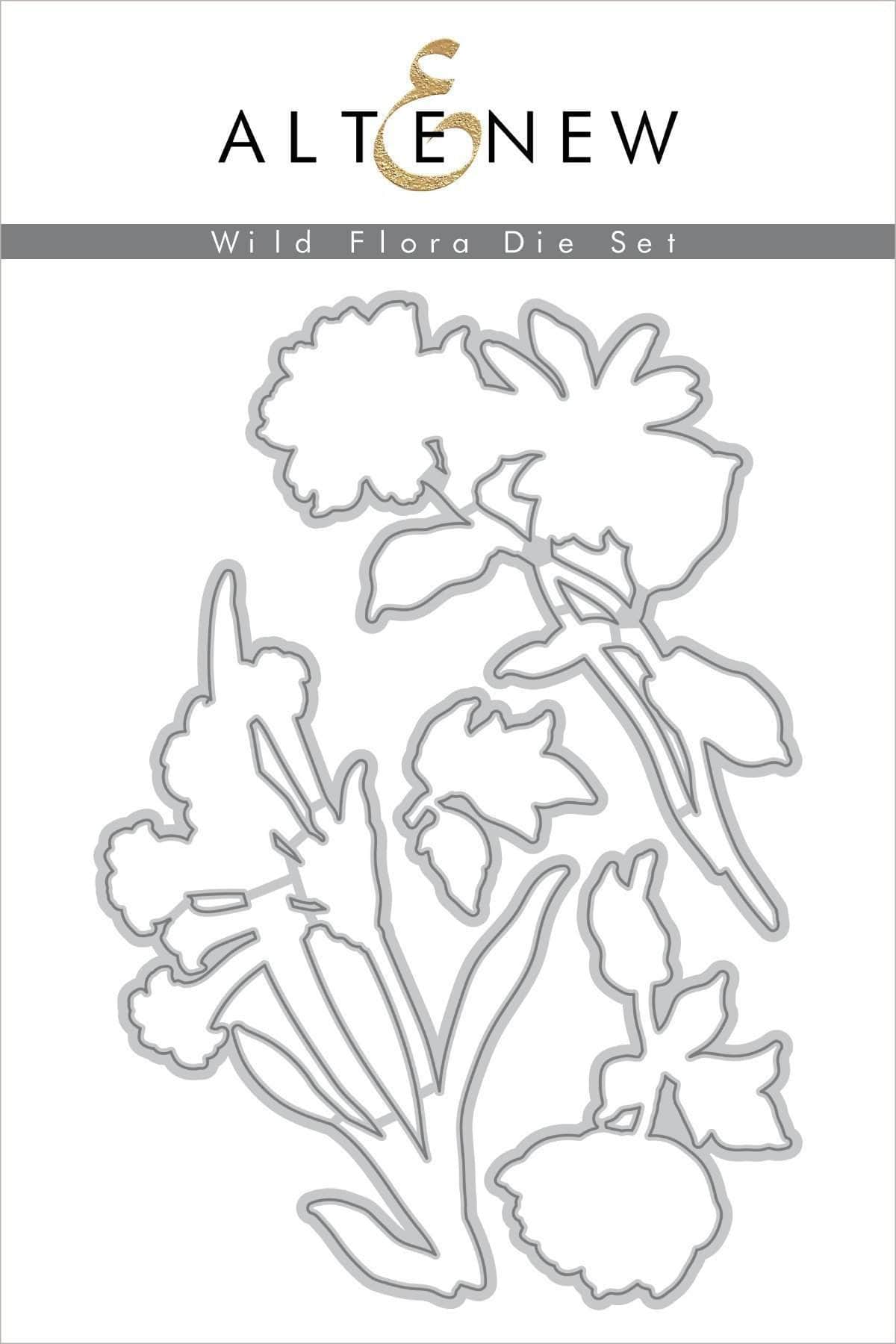 Part A-Glitz Art Craft Co.,LTD Dies Wild Flora Die Set
