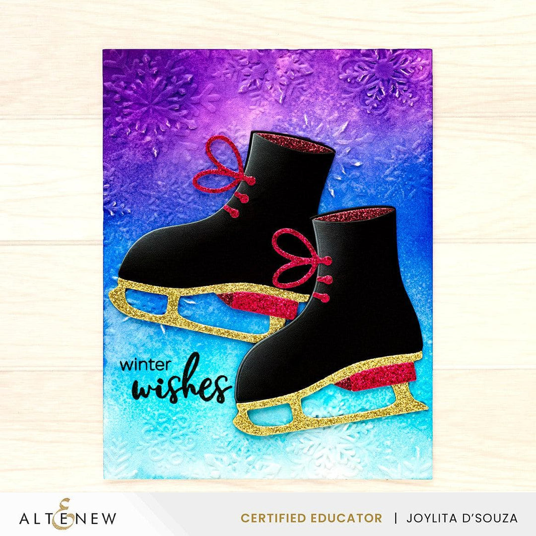 Part A-Glitz Art Craft Co.,LTD Dies Winter Ice Skate Die Set