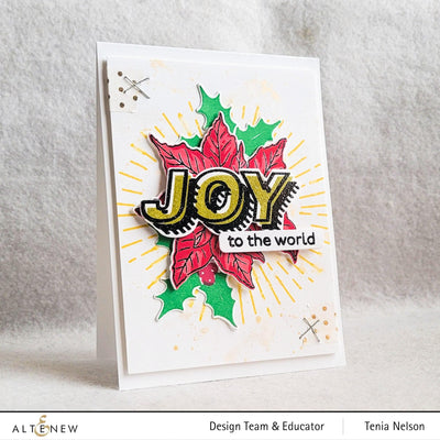 Part A-Glitz Art Craft Co.,LTD Dies Winter Typography Die Set