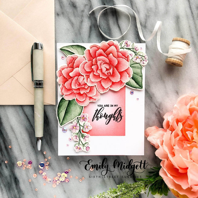 Part A-Glitz Art Craft Co.,LTD Dies Wispy Begonia Die Set