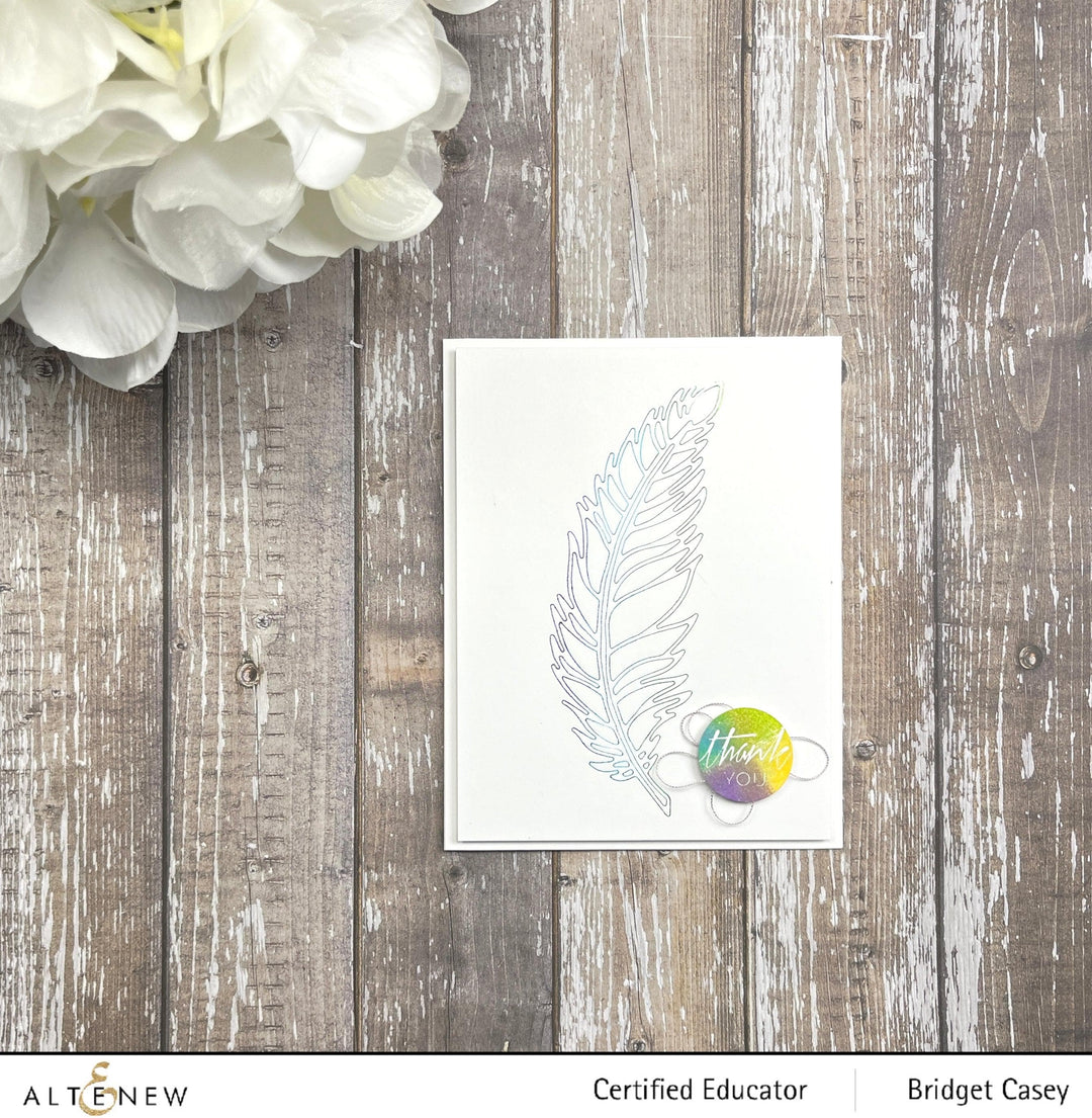 Part A-Glitz Art Craft Co.,LTD Dies Wispy Feathers Layered Die Set