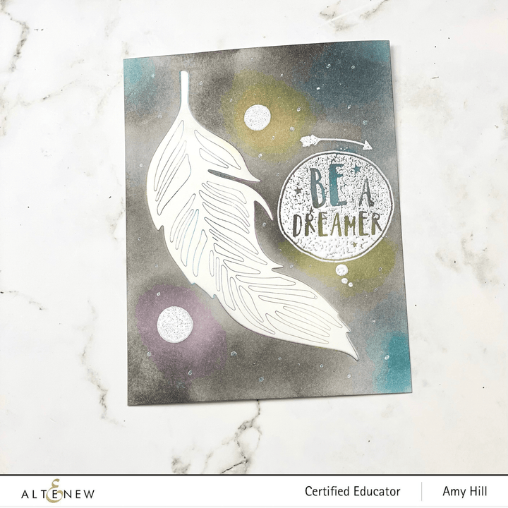 Part A-Glitz Art Craft Co.,LTD Dies Wispy Feathers Layered Die Set