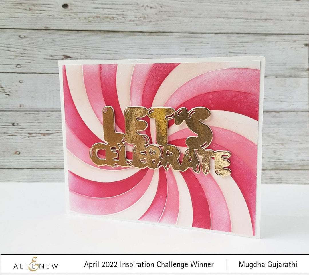 Part A-Glitz Art Craft Co.,LTD Dies Word Balloons Die Set