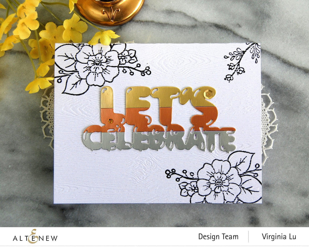 Part A-Glitz Art Craft Co.,LTD Dies Word Balloons Die Set