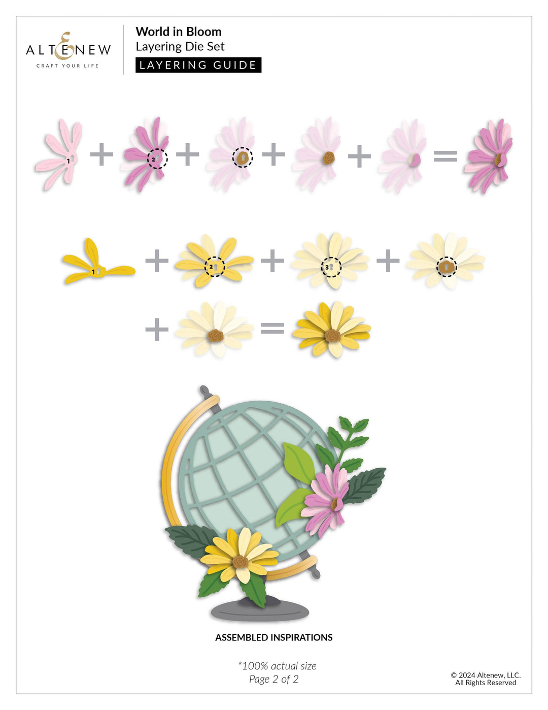 World in Bloom Layering Die Set
