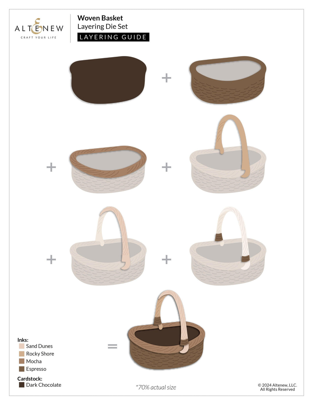 Woven Basket Layering Die Set