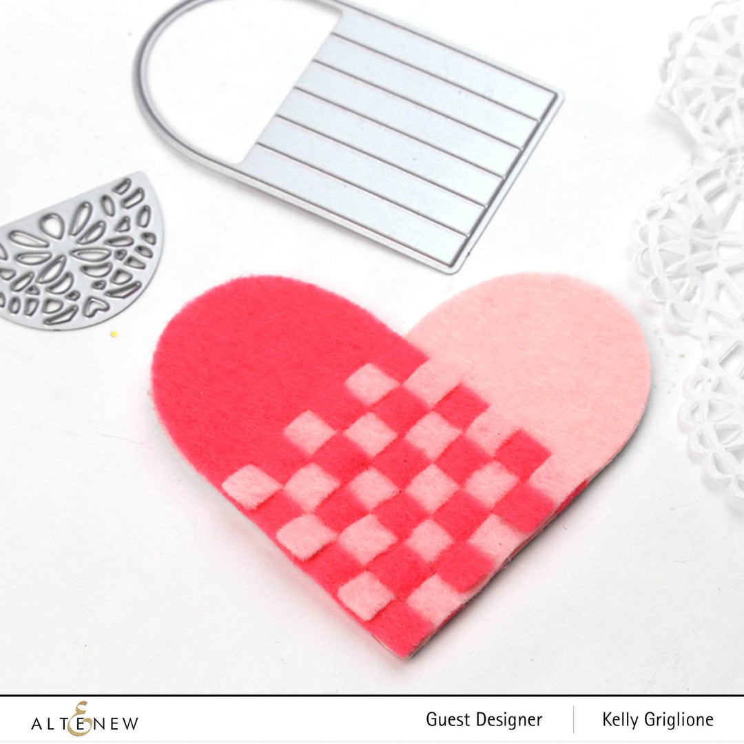 Part A-Glitz Art Craft Co.,LTD Dies Woven Heart Die Set