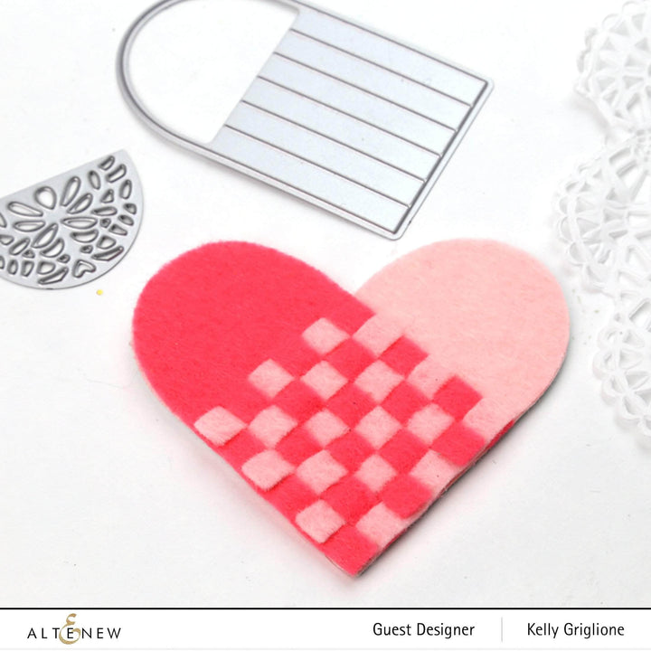 Part A-Glitz Art Craft Co.,LTD Dies Woven Heart Die Set