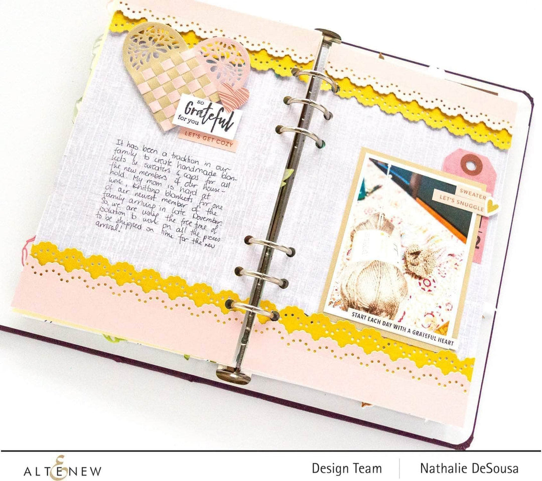 Part A-Glitz Art Craft Co.,LTD Dies Woven Heart Die Set