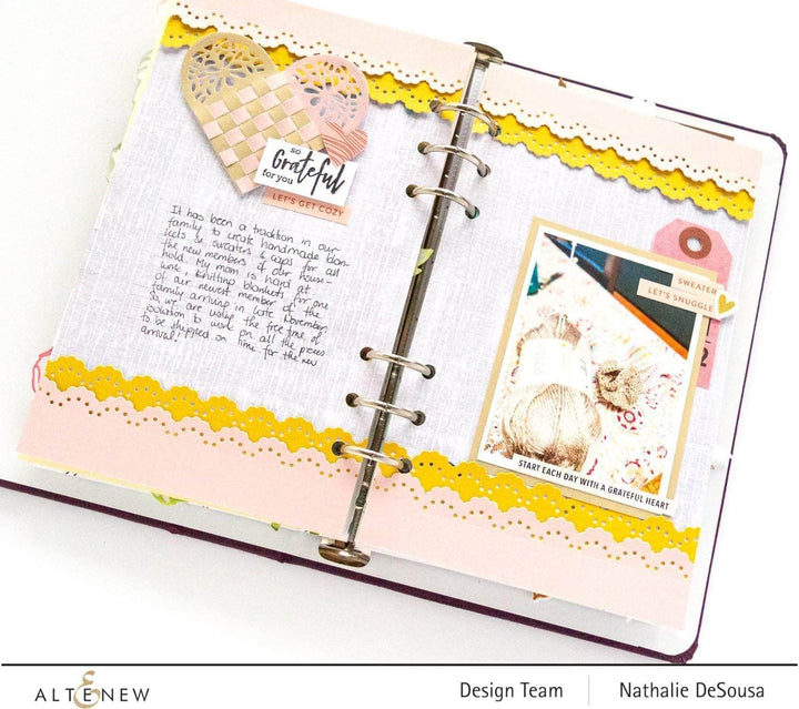 Part A-Glitz Art Craft Co.,LTD Dies Woven Heart Die Set