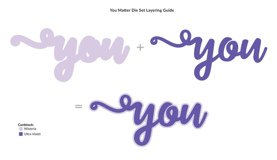 Part A-Glitz Art Craft Co.,LTD Dies You Matter Die Set