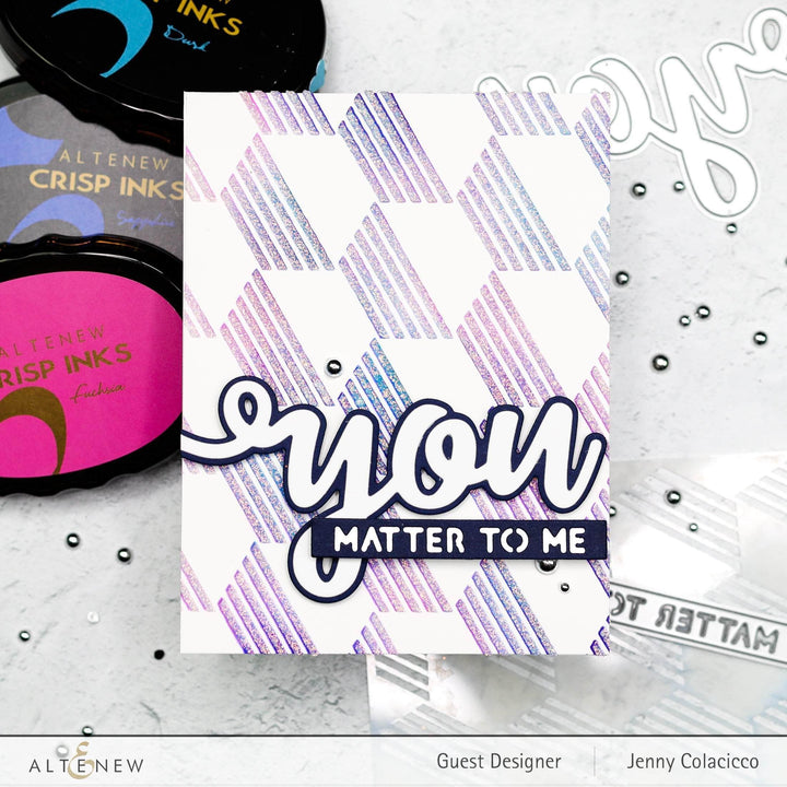 Part A-Glitz Art Craft Co.,LTD Dies You Matter Die Set