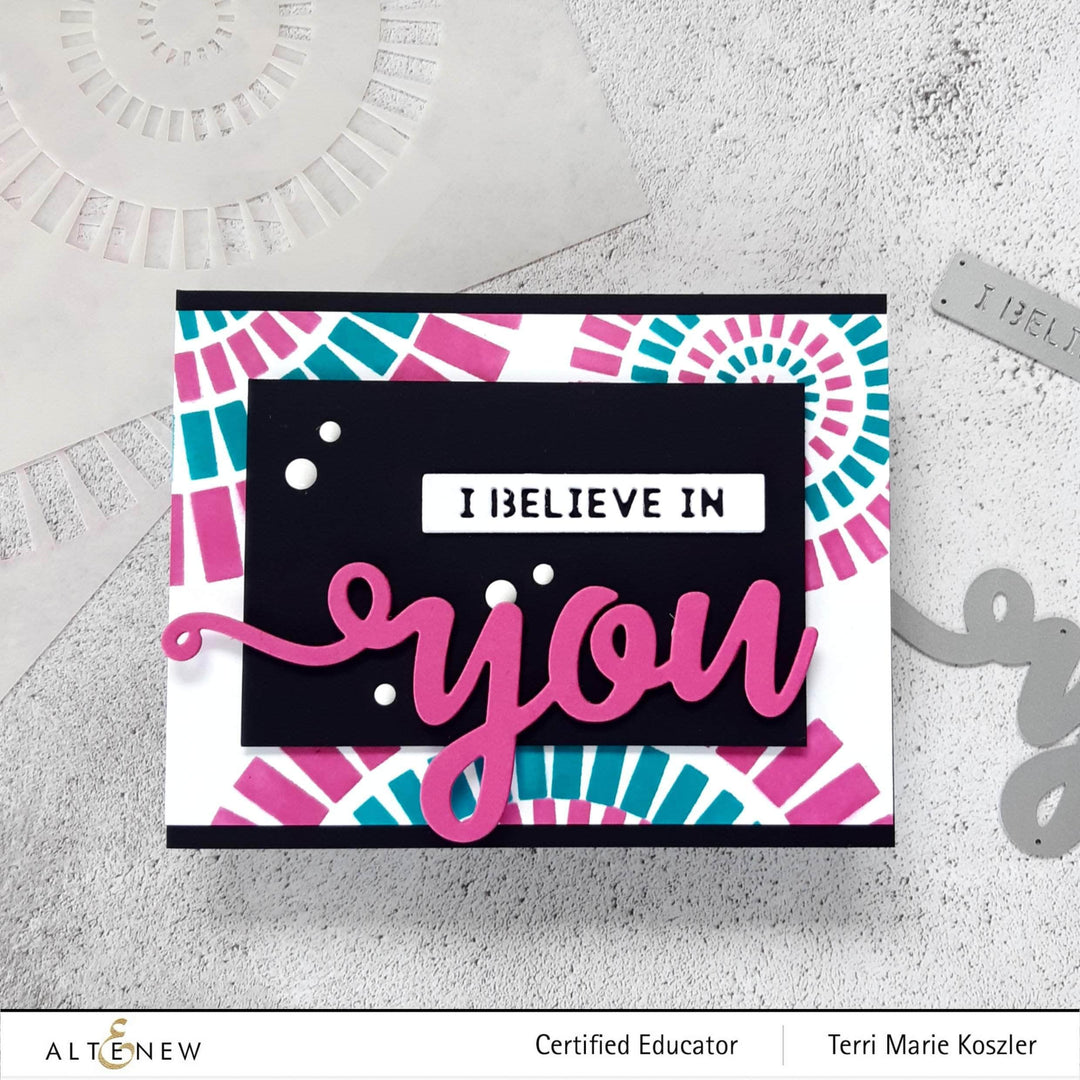 Part A-Glitz Art Craft Co.,LTD Dies You Matter Die Set