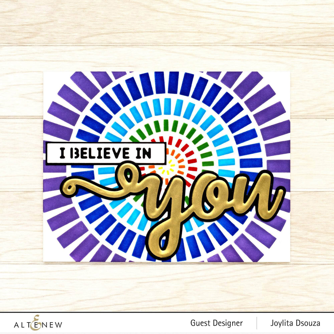 Part A-Glitz Art Craft Co.,LTD Dies You Matter Die Set