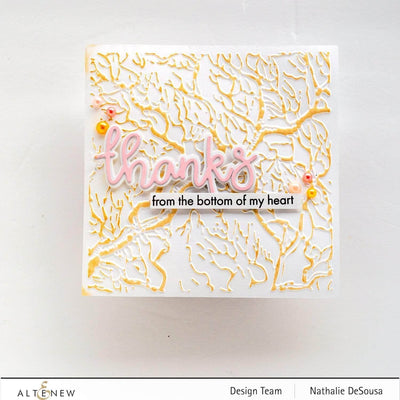 Part A-Glitz Art Craft Co.,LTD Dies All About Thanks Word Die Set