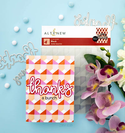 Part A-Glitz Art Craft Co.,LTD Dies All About Thanks Word Die Set