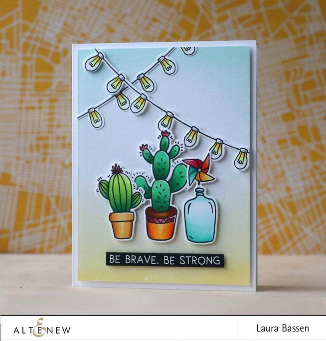 Part A-Glitz Art Craft Co.,LTD Dies Be Strong Die Set