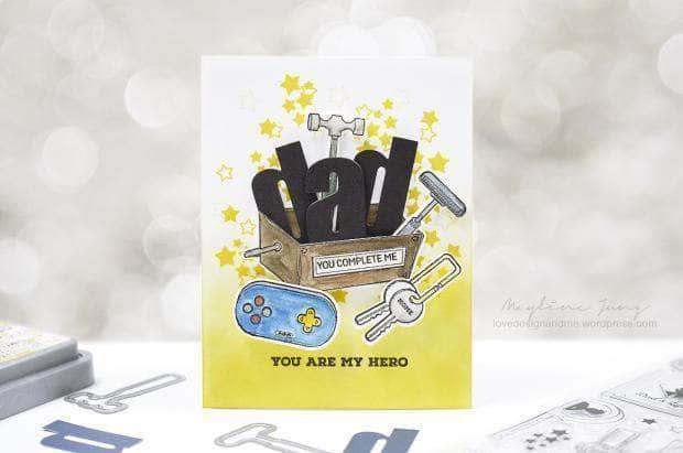 Altenew Dies Z - Best Dad Die Set