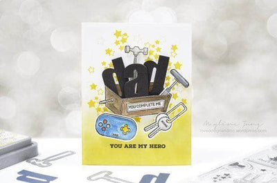 Altenew Dies Z - Best Dad Die Set