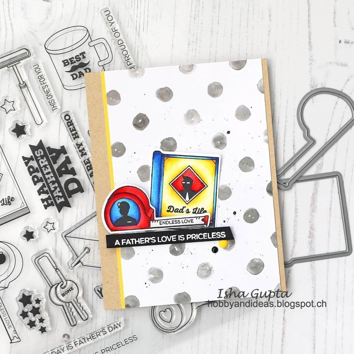 Altenew Dies Z - Best Dad Die Set