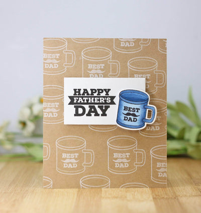 Altenew Dies Z - Best Dad Die Set