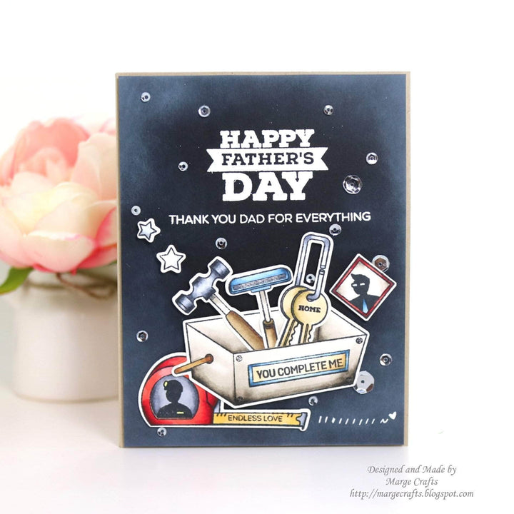 Altenew Dies Z - Best Dad Die Set