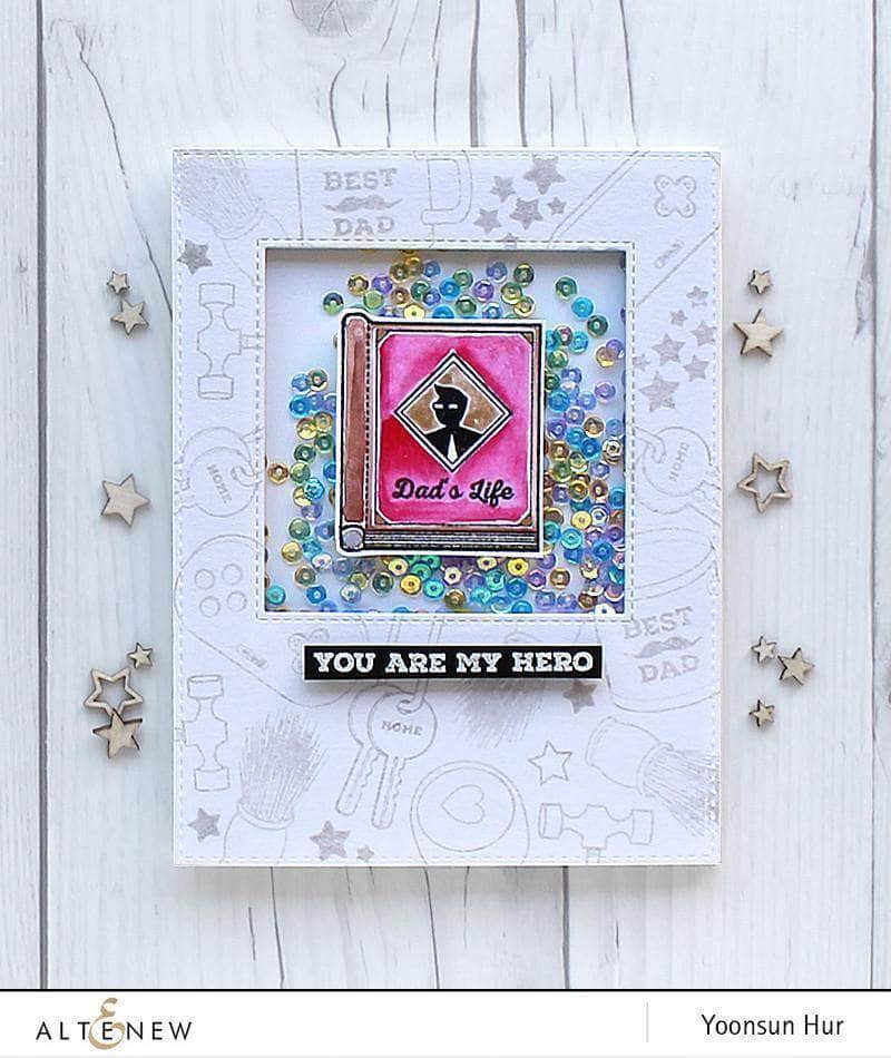 Altenew Dies Z - Best Dad Die Set