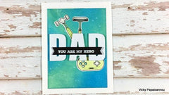 Altenew Dies Z - Best Dad Die Set