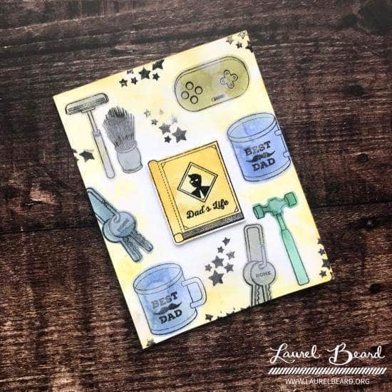 Altenew Dies Z - Best Dad Die Set