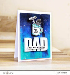 Altenew Dies Z - Best Dad Die Set