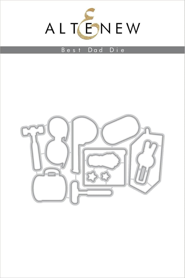 Altenew Dies Z - Best Dad Die Set