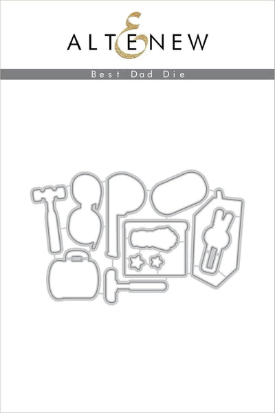 Altenew Dies Z - Best Dad Die Set