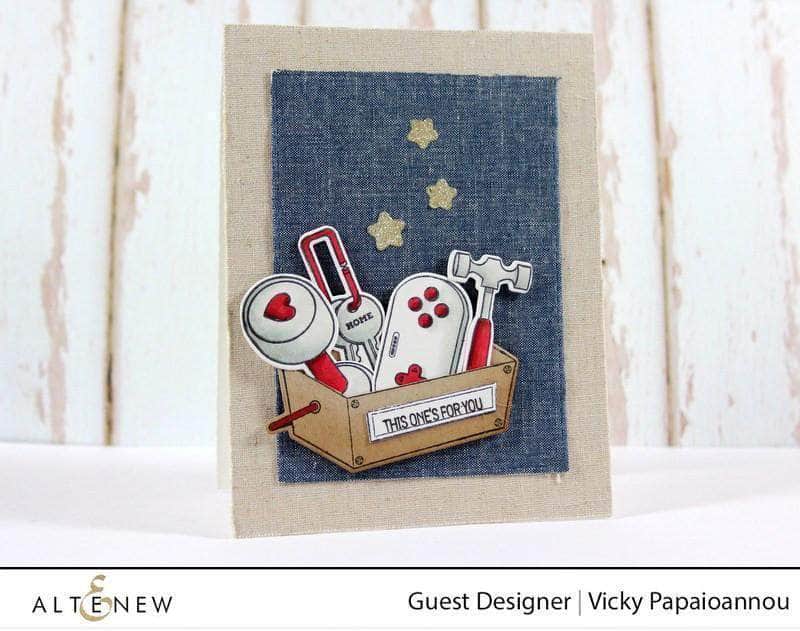 Altenew Dies Z - Best Dad Die Set