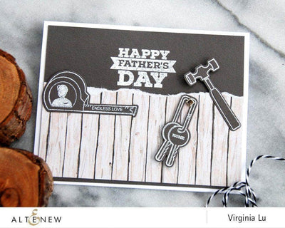 Altenew Dies Z - Best Dad Die Set